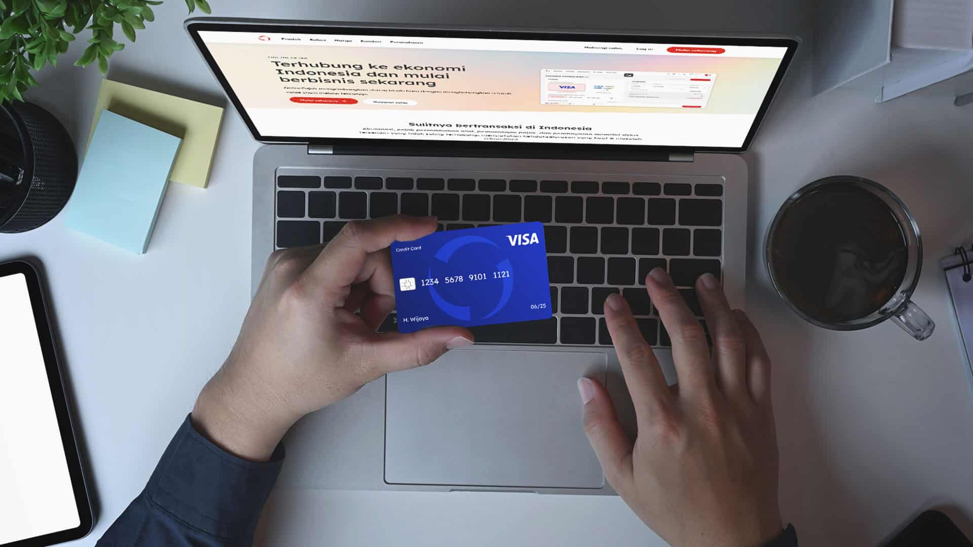 Begini Cara Bayar Pajak Pakai Visa Card di OnlinePajak