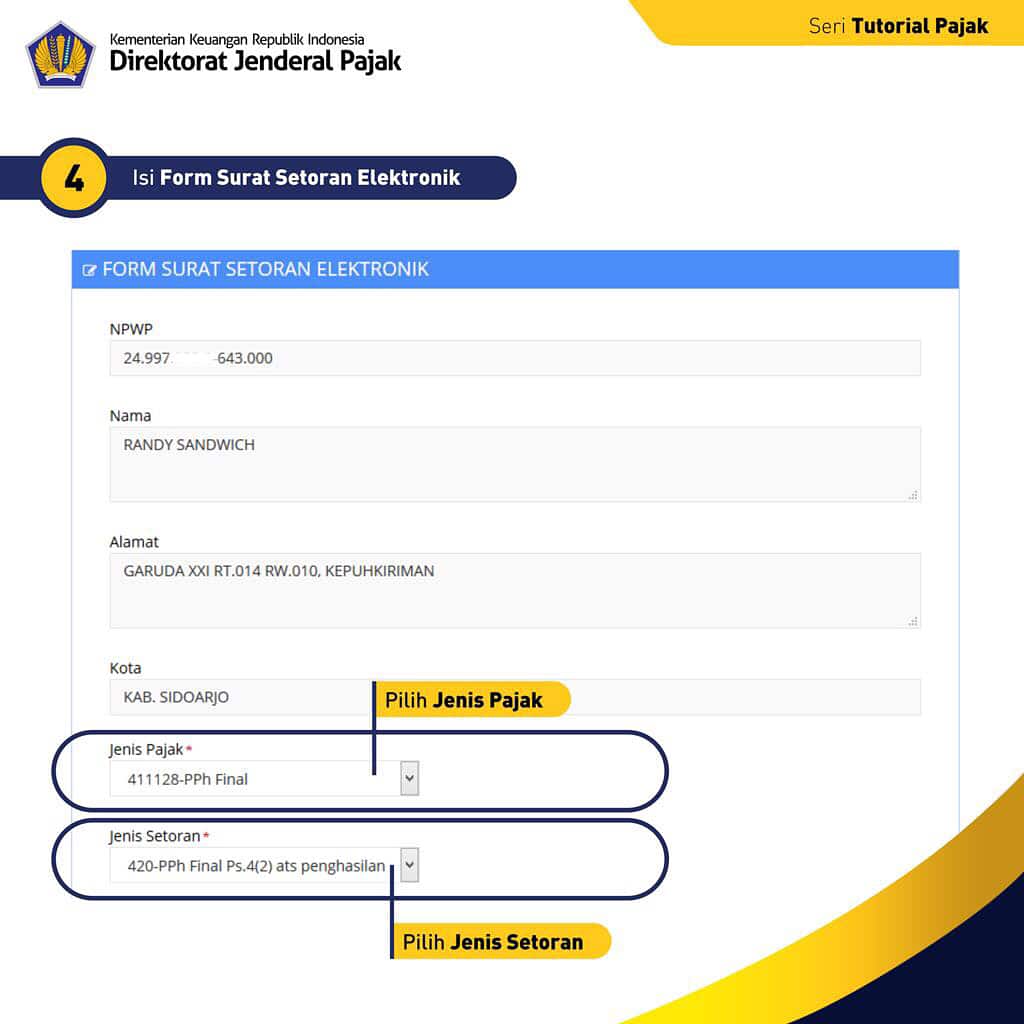 eBilling pajak adalah sistem pembayaran pajak secara elektronik dengan membuat kode billing pajak pada aplikasi SSE pajak online 1, 2, & 3