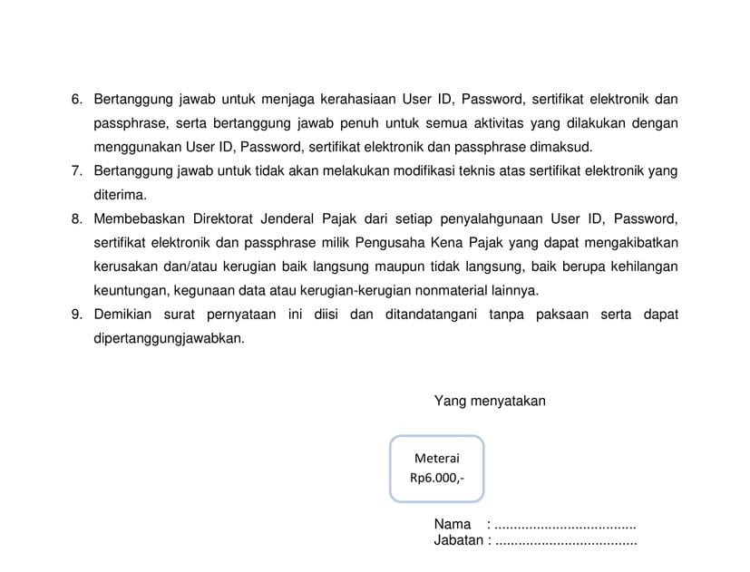 surat permintaan sertifikat elektronik