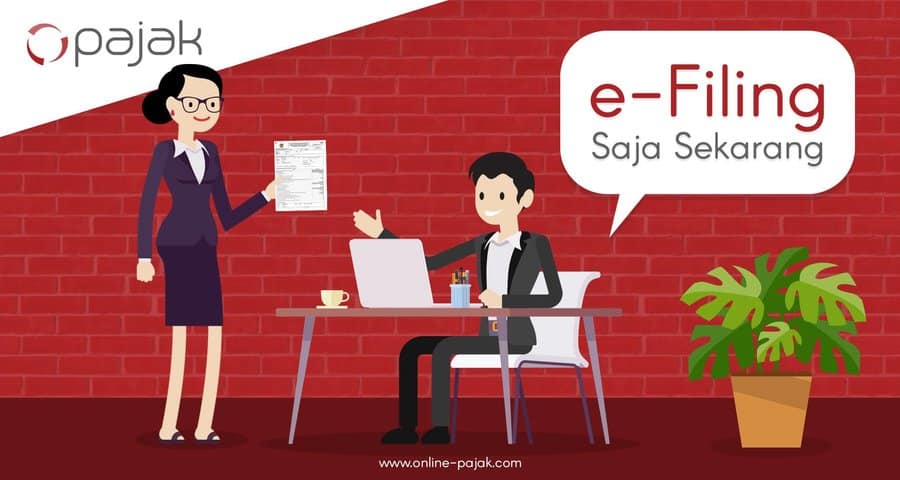 cara ganti email efiling