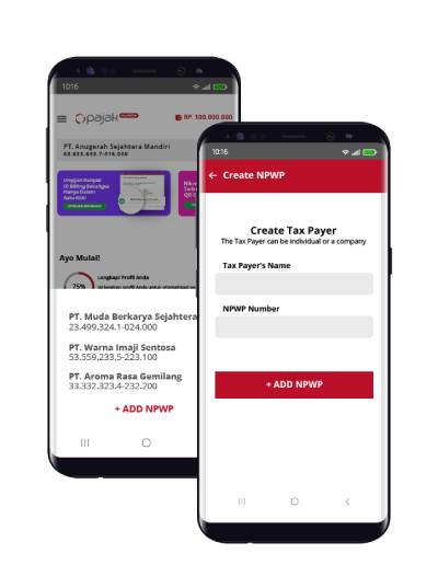 Akun Multiguna OnlinePajak Mobile