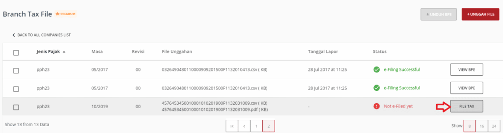 Dengan fitur Bulk e-Filing OnlinePajak, Anda dapat lapor banyak pajak dalam sekali klik saja! Bagaimana caranya? Simak langkah-langkahnya di sini.