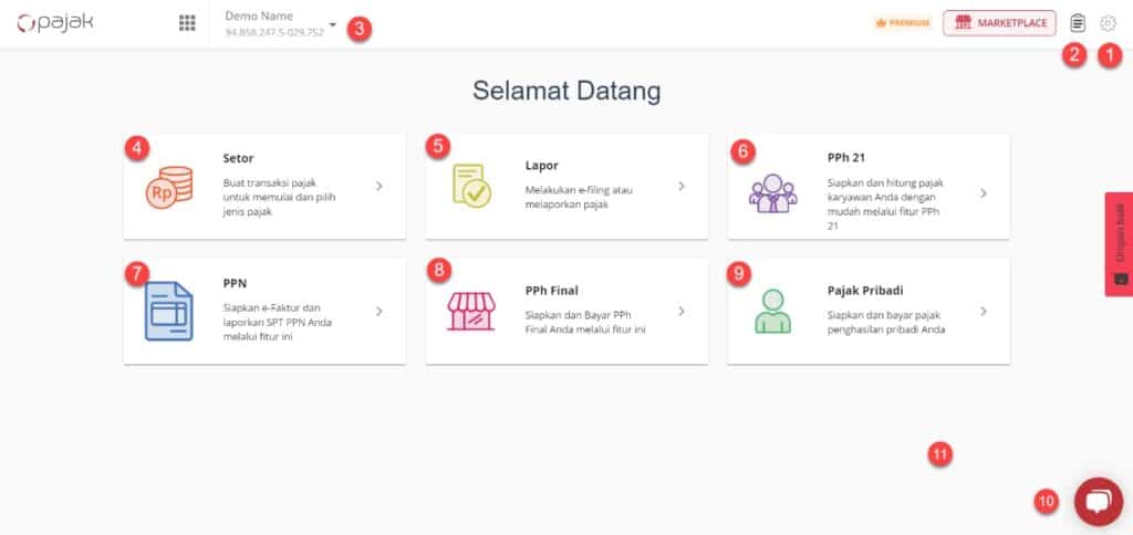 Tampilan dashboard OnlinePajak kini diperbaharui. Bagi Anda yang baru tahu OnlinePajak, yuk, kenalan dengan aplikasi kami melalui dashboard-nya!