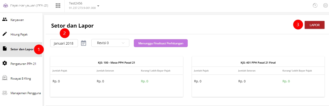 efiling pajak 2018