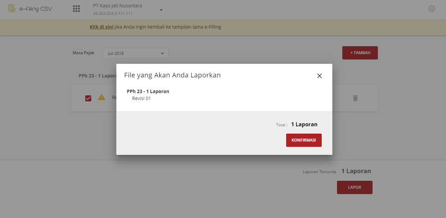 efiling pajak online