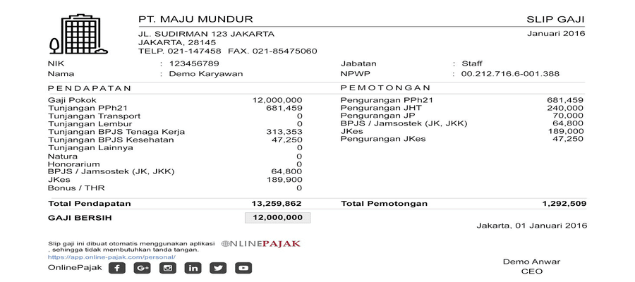 Bingung Membuat Format Slip Gaji? Cari Tahu Format-Format Slip Gaji Dan Cara Membuatnya Di Sini