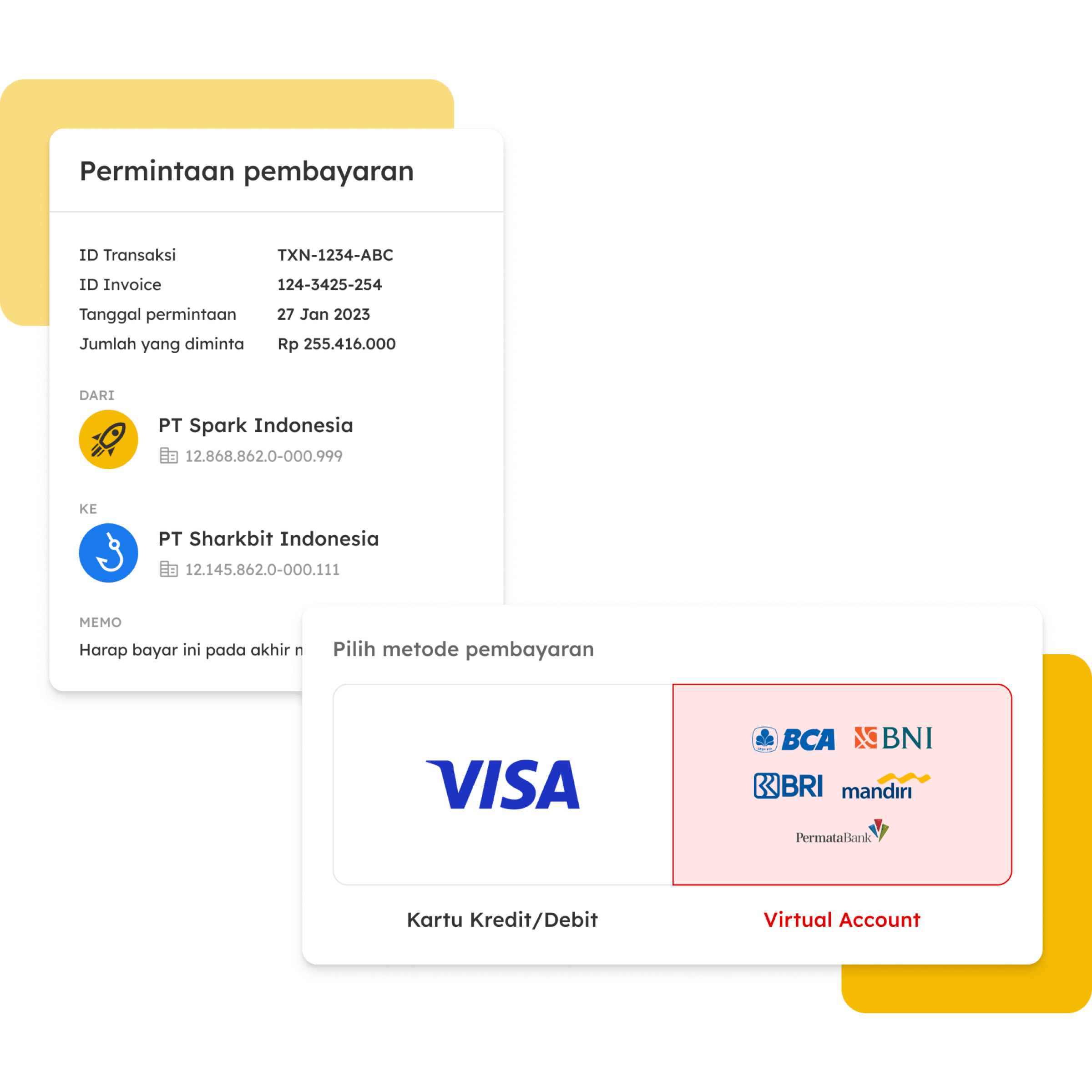 streamlined-payment process-bahasa