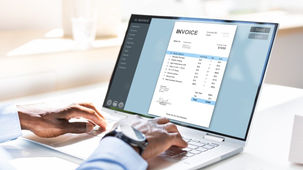 contoh invoice jasa