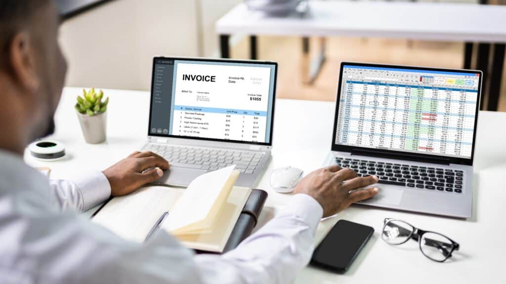 sinkronisasi dan rekonsiliasi invoice