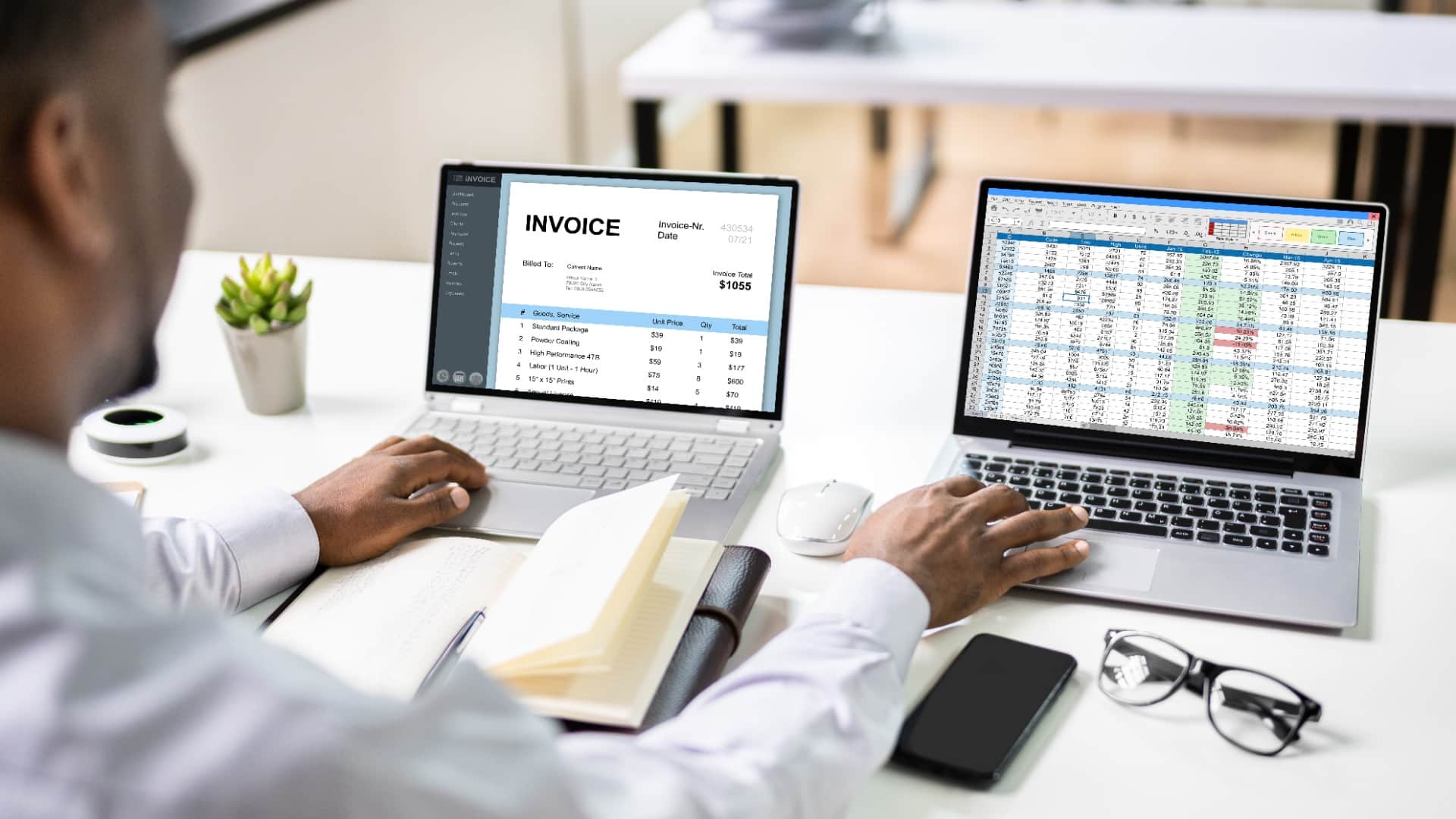 sinkronisasi dan rekonsiliasi invoice