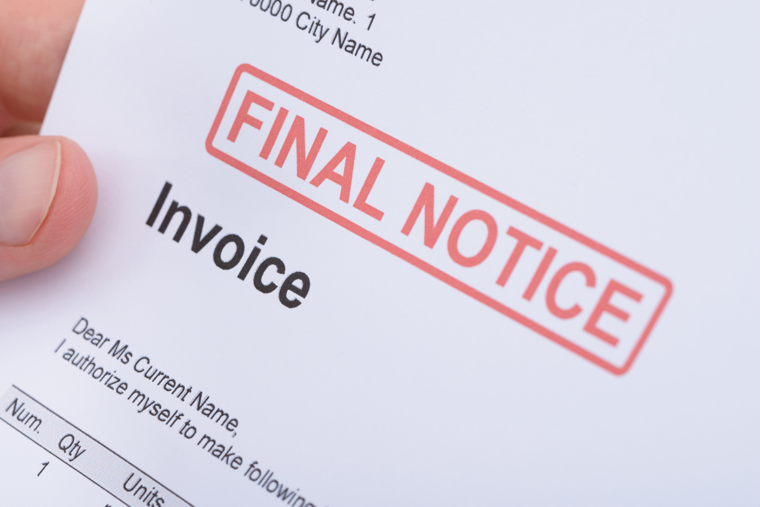 apa itu outstanding invoice